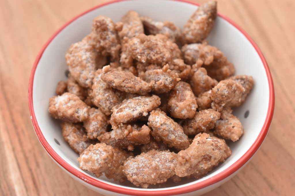 Brændte mandler - nem opskrift - sprøde & lækre