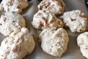 Julebrud med marcipan, mandler & chokolade