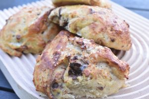 Julebrud med marcipan, mandler & chokolade