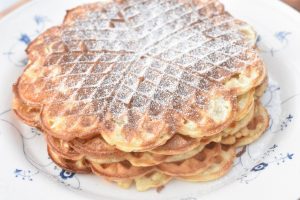 Vafler - opskrift på sprøde søde hjertevafler