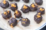 Marcipankonfekt med appelsin - orangekugler