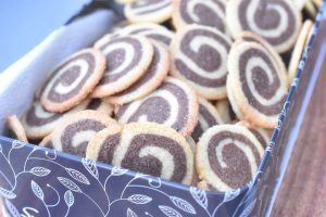 Spiral småkager - opskrift på rouladesmåkager