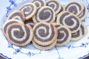 Spiral småkager - opskrift på rouladesmåkager