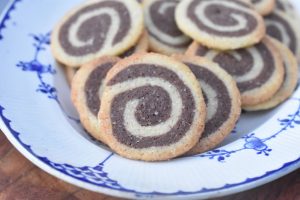 Spiral småkager - opskrift på rouladesmåkager
