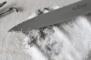 Jule panna cotta med vanilje & kirsebær gele