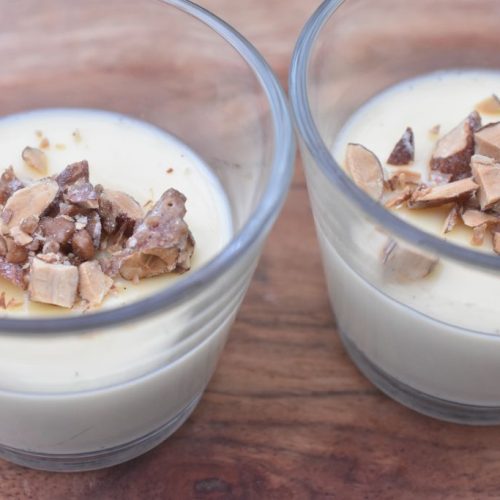 Panna cotta opskrift - nem dessert med fløde