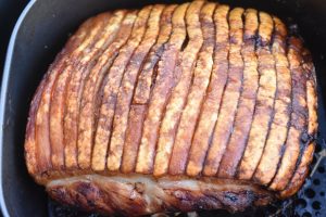 DSC_0524 • nogetiovnen.dk Flæskesteg i airfryer med sprøde svær - nem