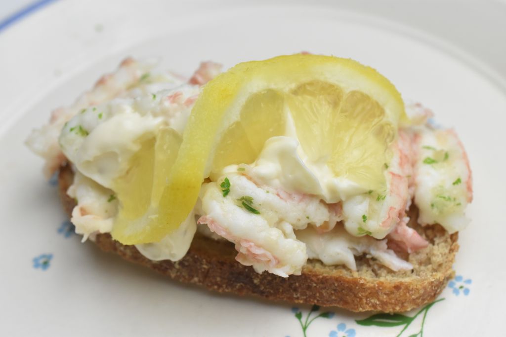 Jomfruhummer med aioli - nem forret til nytår
