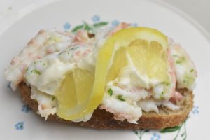 Jomfruhummer med aioli - nem forret til nytår