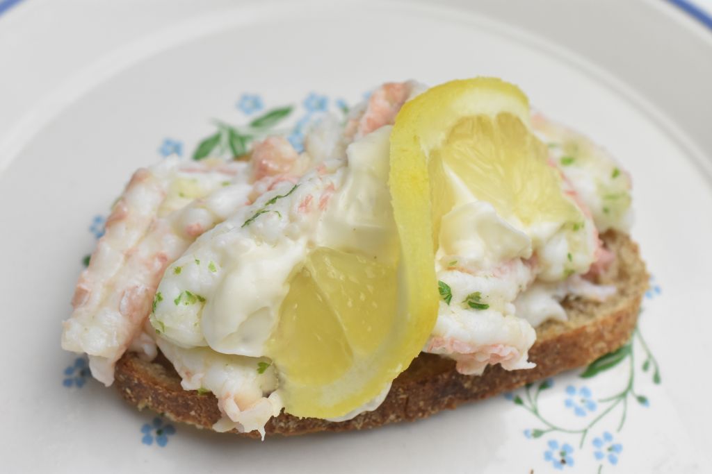 Jomfruhummer med aioli - nem forret til nytår