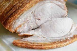 DSC_1171 • nogetiovnen.dk Flæskesteg i airfryer sprød & saftig opskrift