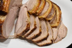 DSC_1205 • nogetiovnen.dk Flæskesteg i airfryer - sprød & saftig - nem opskrift