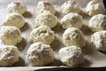 Scones med ris a la mande rester - nem opskrift