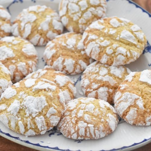 Crinkle cookies med appelsin - nem opskrift