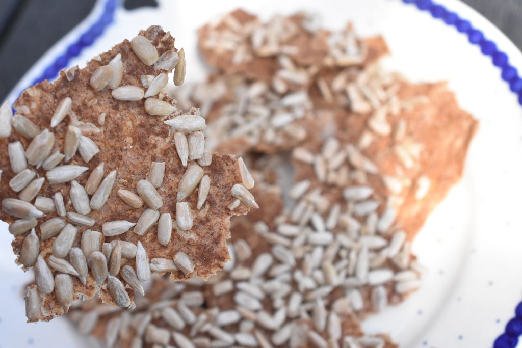 Knækbrød uden mel - grødchips af havregrød