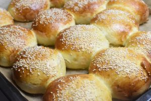 DSC_0431 • nogetiovnen.dk Brioche boller opskrift - luftige burgerboller