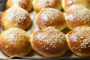 DSC_0434 • nogetiovnen.dk Brioche boller opskrift - luftige burgerboller