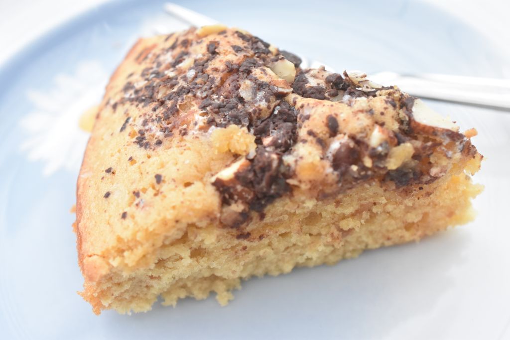 Peanutbutterkage med chokolade og salt