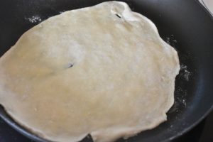 Fladbrød uden gær - på pande. Nem opskrift 