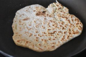 Fladbrød uden gær - på pande. Nem opskrift 