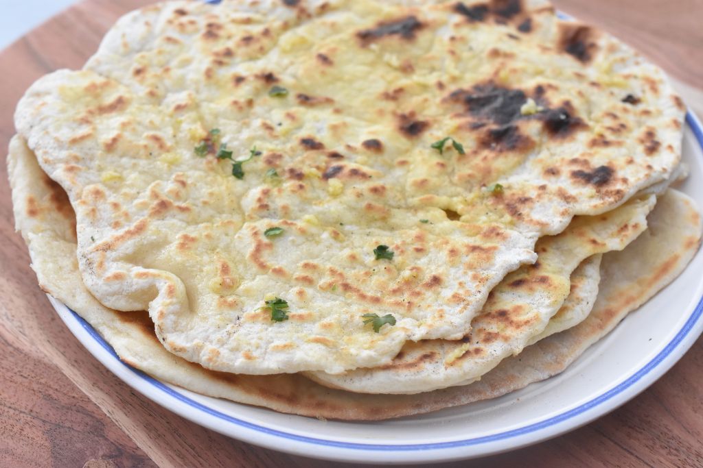 Fladbrød på panden - uden gær. Nem opskrift