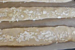 Småkager med marcipan - marcipansnitter