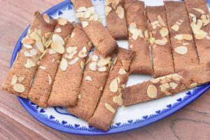 Småkager med marcipan - marcipansnitter