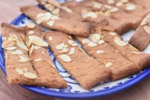 Småkager med marcipan - marcipansnitter