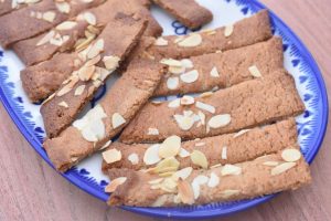 Småkager med marcipan - marcipansnitter