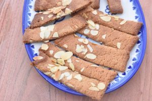 Småkager med marcipan - marcipansnitter