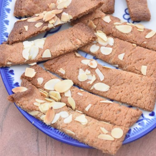 Småkager med marcipan - marcipansnitter