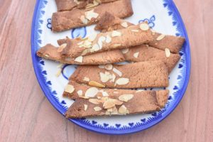 Småkager med marcipan - marcipansnitter