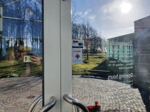 Lindholm Høje cafe - på dejlig familietur
