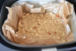 Müslibar med mandler - opskrift på havrebidder