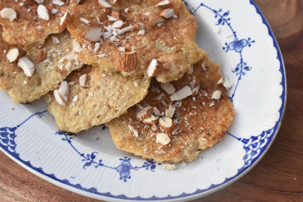 Banan pandekager uden æg - nem opskrift