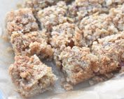 Müslibar med mandler - opskrift på havrebidder