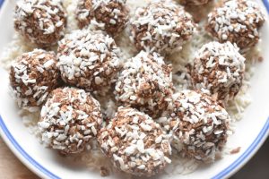 Sunde havregrynskugler med banan - opskrift