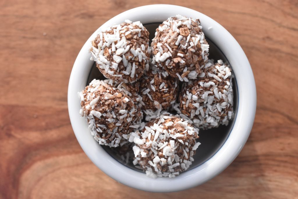 Sunde havregrynskugler med banan - opskrift