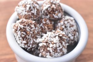 Sunde havregrynskugler med banan - opskrift