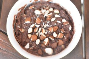 DSC_1372 • nogetiovnen.dk Chokoladekage med banan i mikroovn - nem