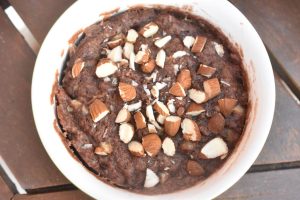 DSC_1373 • nogetiovnen.dk Chokoladekage med banan i mikroovn - nem