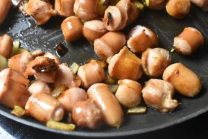 Pølse stroganoff - opskrift på nem pølseret