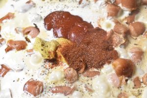 Pølse stroganoff - opskrift på nem pølseret