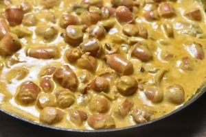 Pølse stroganoff - opskrift på nem pølseret