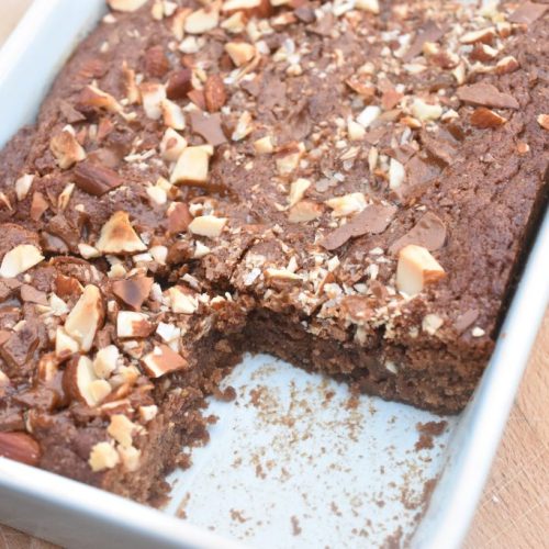 Cookiekage snitter med Daim og chokolade