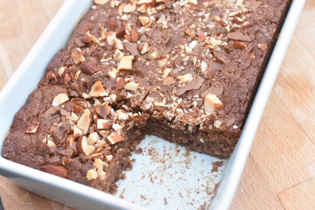 Cookiekage snitter med Daim og chokolade