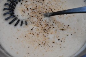Persillesovsen bages op