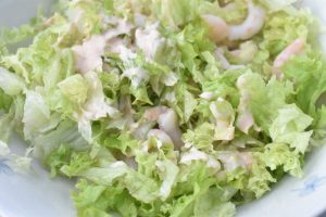 Salat med rejer og dressing - nem opskrift