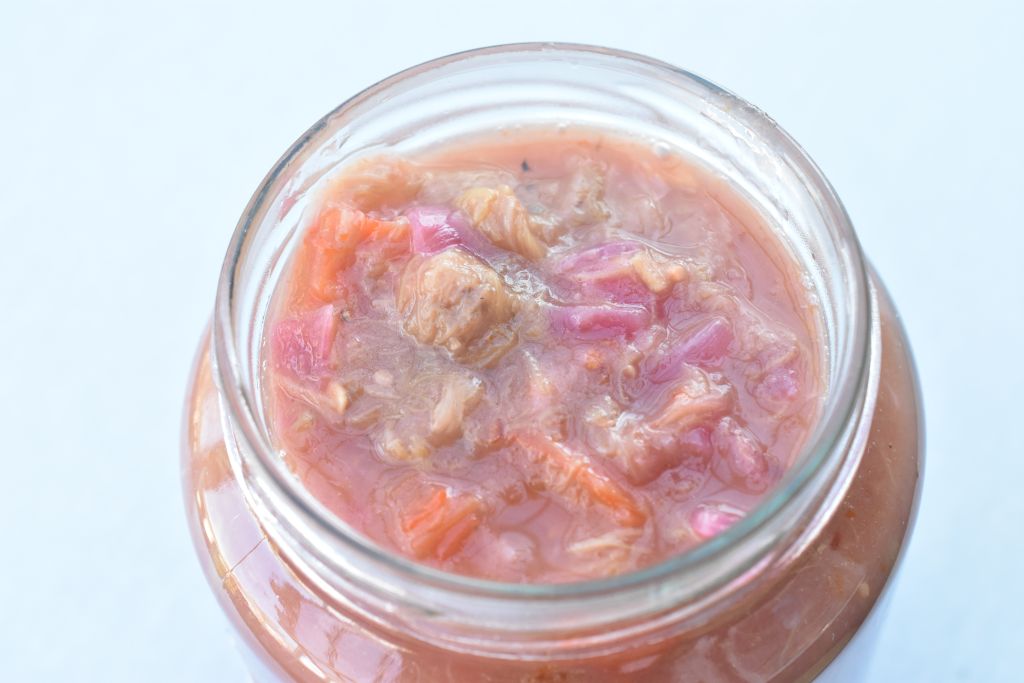 Rabarberchutney - rabarberrelish - nem opskrift
