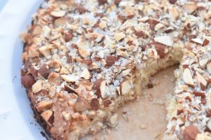 Citronkage med mandler - nem kage opskrift 